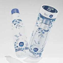 IZY Bottles X Heinen Delfts Blauw Drinkfles 500 Ml Faience Rvs -Keukengerei Verkoop izy bottles x faience product picture 2 min