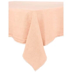 Haomy Venise Tafelkleed 160 X 300 Cm Linnen Kaneelbruin