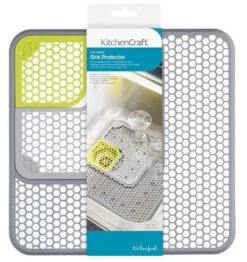 KitchenCraft Afdruipmat Voor Gootsteen 30 X 30 Cm Kunststof -Keukengerei Verkoop kcinsinkmat 10