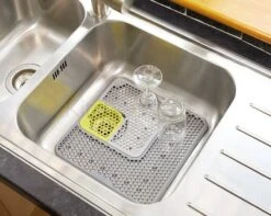 KitchenCraft Afdruipmat Voor Gootsteen 30 X 30 Cm Kunststof -Keukengerei Verkoop kcinsinkmat 20