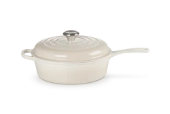 Le Creuset Signature Cassadou Braadpan ø 26 Cm Gietijzer Meringue