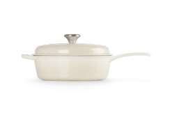 Le Creuset Signature Cassadou Braadpan ø 26 Cm Gietijzer Meringue -Keukengerei Verkoop lc 20200116 hl ps fs 21079267164430 003