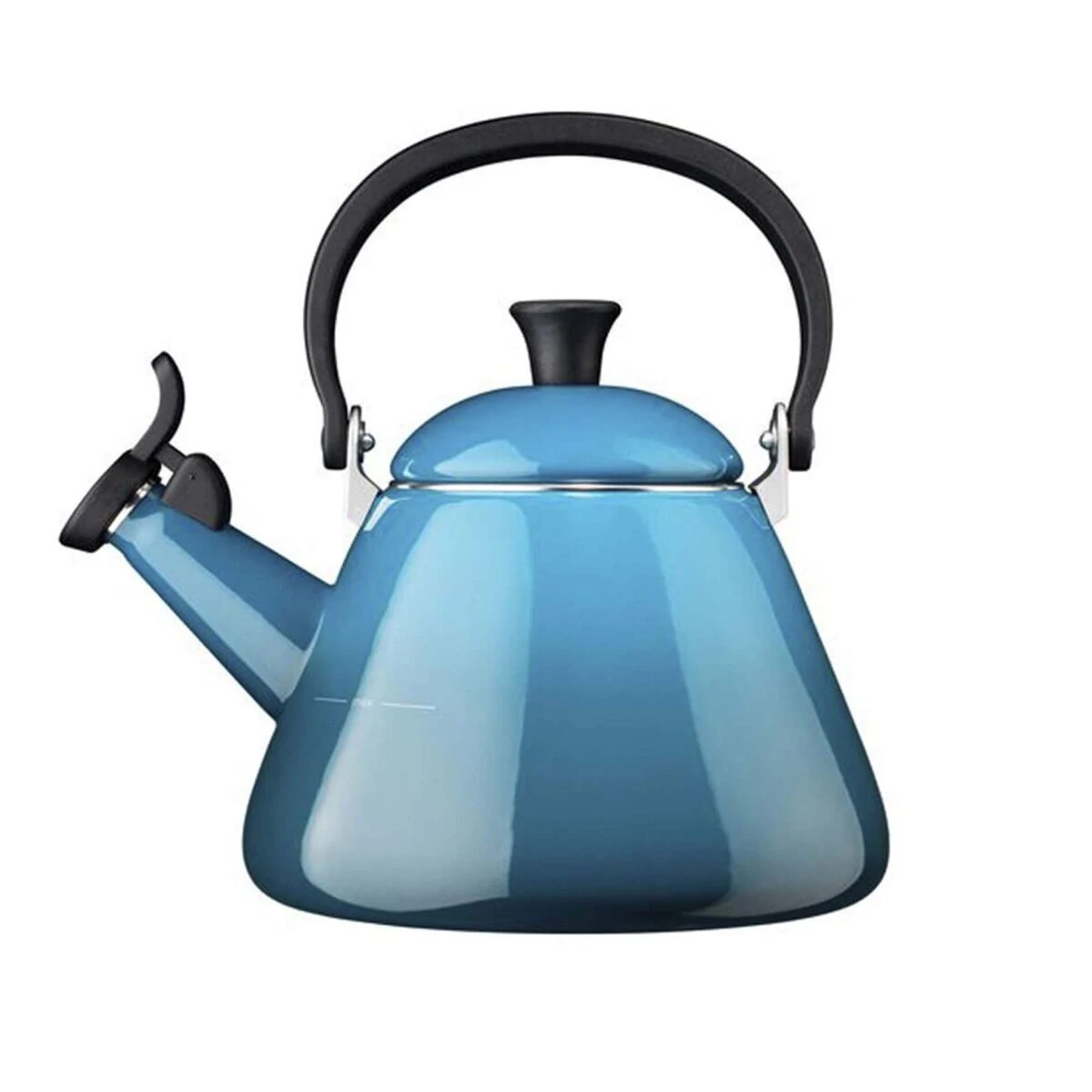 Le Creuset Kone Fluitketel 1,6 Liter Staal Deep Teal 3 Le Creuset Kone Fluitketel 1,6 Liter Staal Deep Teal