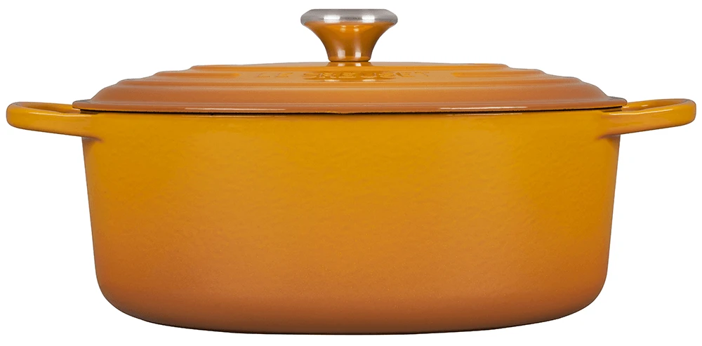 Le Creuset Signature Braadpan Ovaal 6,3 Liter ø 31 Cm Gietijzer Nectar 4 Le Creuset Signature Braadpan Ovaal 6,3 Liter ø 31 Cm Gietijzer Nectar - Afbeelding 2