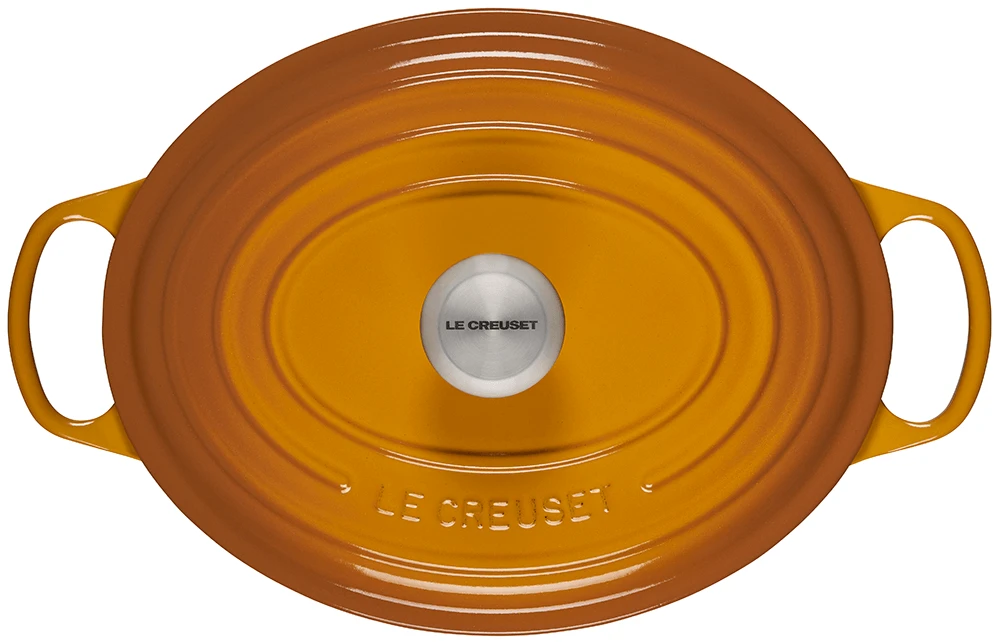 Le Creuset Signature Braadpan Ovaal 6,3 Liter ø 31 Cm Gietijzer Nectar 5 Le Creuset Signature Braadpan Ovaal 6,3 Liter ø 31 Cm Gietijzer Nectar - Afbeelding 3