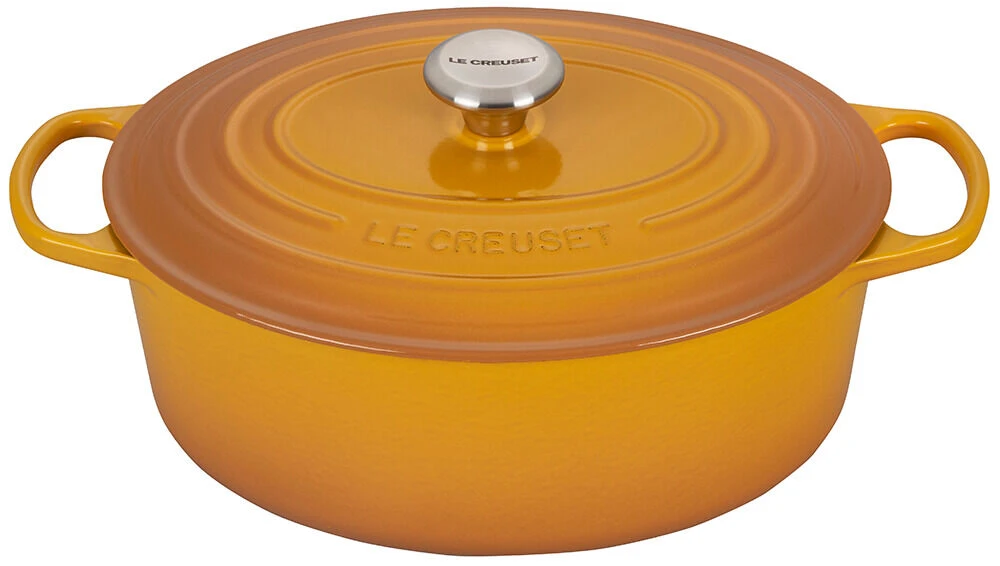 Le Creuset Signature Braadpan Ovaal 6,3 Liter ø 31 Cm Gietijzer Nectar 3 Le Creuset Signature Braadpan Ovaal 6,3 Liter ø 31 Cm Gietijzer Nectar