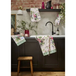 Ulster Weavers Madame Butterfly Schort Katoen Groen -Keukengerei Verkoop madame butterfly main 2