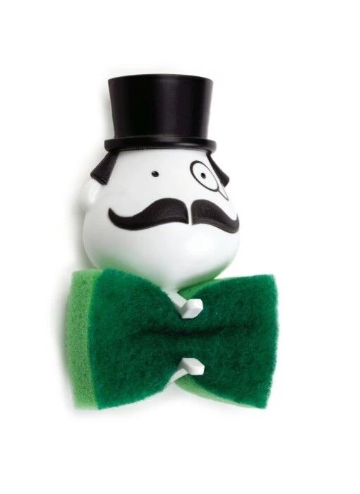 Peleg Mr. Sponge Schuursponshouder Kunststof Zwart 3 Peleg Mr. Sponge Schuursponshouder Kunststof Zwart