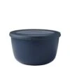 Mepal Cirqula Kom Met Deksel 2 Liter Kunststof Nordic Denim -Keukengerei Verkoop multikom cirqula 2000 ml nordic denim