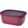 Mepal Cirqula Rechthoekige Kom Met Deksel 1,5 Liter Kunststof Nordic Berry -Keukengerei Verkoop multikom cirqula rechthoekig 1500 ml nordic berry