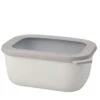 Mepal Cirqula Rechthoekige Kom Met Deksel 1,5 Liter Kunststof Nordic White -Keukengerei Verkoop multikom cirqula rechthoekig 1500 ml nordic white