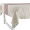 Charvet RIALTO Tafellaken 275 X 180 Cm Linnen Beige/rode Streep -Keukengerei Verkoop nappe rialto rouge.jpg bis