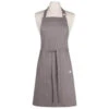 Now Designs London Gray Schort 85 X 70 Cm Katoen Grijs -Keukengerei Verkoop now designs london gray chefs apron 1
