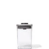 OXO Good Grips POP SteeL 2.0 Voorraadpot Vierkant 1 Liter Kunststof Rvs 1 OXO Good Grips POP SteeL 2.0 Voorraadpot Vierkant 1 Liter Kunststof Rvs -Keukengerei Verkoop oxo rvs pop container steel klein vierkant laag 11 liter 1