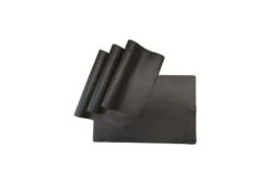 OFYR Placemats Leer Zwart 4 Stuks