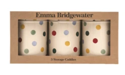 Emma Bridgewater Polka Dots Blikkenset Blik 3-delig