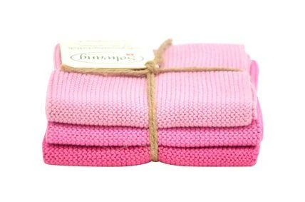 Solwang Design Vaatdoekjes 25 X 25 Cm Katoen Rose 3 Stuks 3 Solwang Design Vaatdoekjes 25 X 25 Cm Katoen Rose 3 Stuks