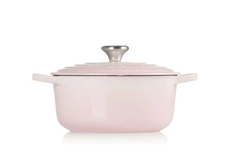Le Creuset Signature Braadpan 2,4 Liter ø 20 Cm Gietijzer Shell Pink 3 Le Creuset Signature Braadpan 2,4 Liter ø 20 Cm Gietijzer Shell Pink