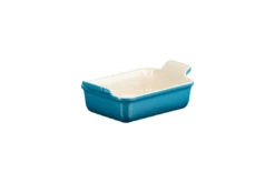 Le Creuset Rechthoekige Ovenschaal 19 X 14 Cm Aardewerk Deep Teal