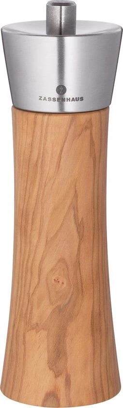 Zassenhaus Augsburg Zoutmolen 18 Cm Olijfhout 3 Zassenhaus Augsburg Zoutmolen 18 Cm Olijfhout