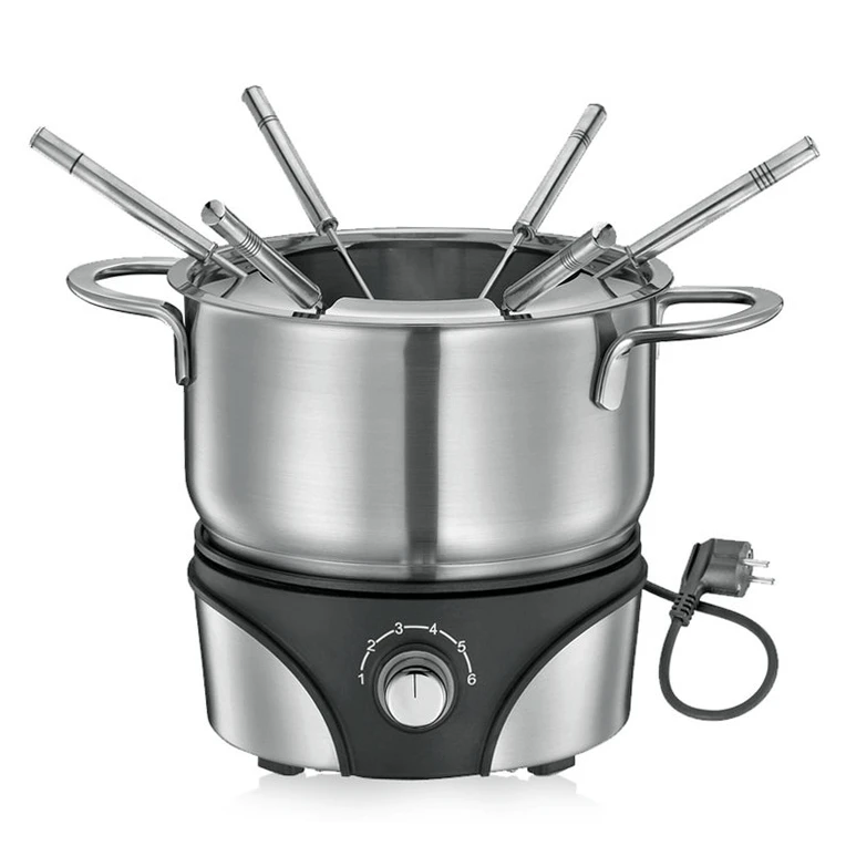 Küchenprofi Genève Elektrische Fondueset 19,5 Cm Rvs 3 Küchenprofi Genève Elektrische Fondueset 19,5 Cm Rvs