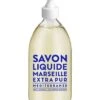 Savon De Marseille Liquid Marseille Mediterranean Sea Handzeep 500 Ml Glas
