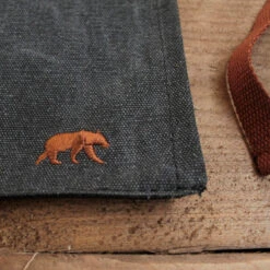 Alaskan Maker N°325 Schort Met Nek- En Middelband Katoen Black -Keukengerei Verkoop tablier vintage 325 1