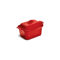 Emile Henry Terrine Met Drukplaat 19 X 12 Cm 600 Ml Keramiek Grand Cru