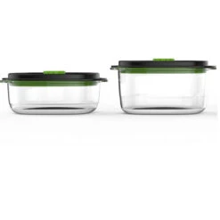 FoodSaver Fresh 2.0 Vershouddozenset 700 Ml + 1,2 Liter Kunststof