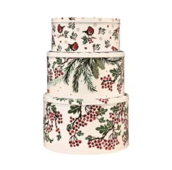Emma Bridgewater Winter Woodland Koekblikken Blik 3-delig